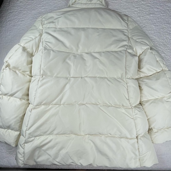🔥Jones New York Down & Feather Puffer Jacket Winter Coat Women Size Large - Picture 3 of 15
